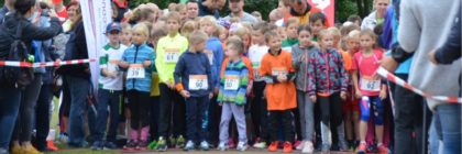 Start der Kinder beim Schlossinsellauf