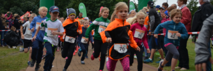 Start Kinder beim Schlossinsellauf
